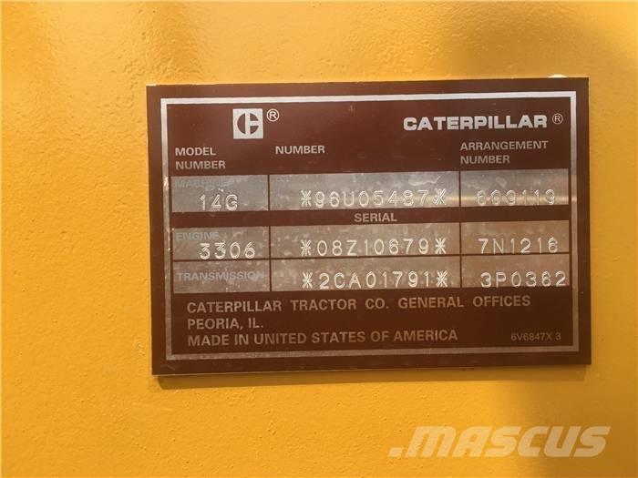CAT 14 G Väghyvlar