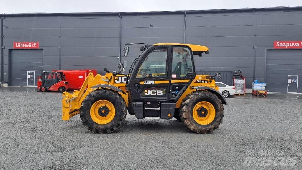 JCB 532-60 Agri Redskapsbärare för lantbruk