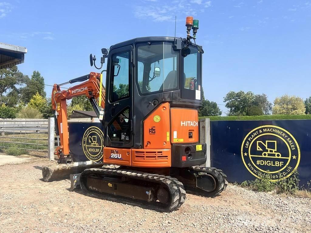 Hitachi ZX26U Specialgrävmaskiner