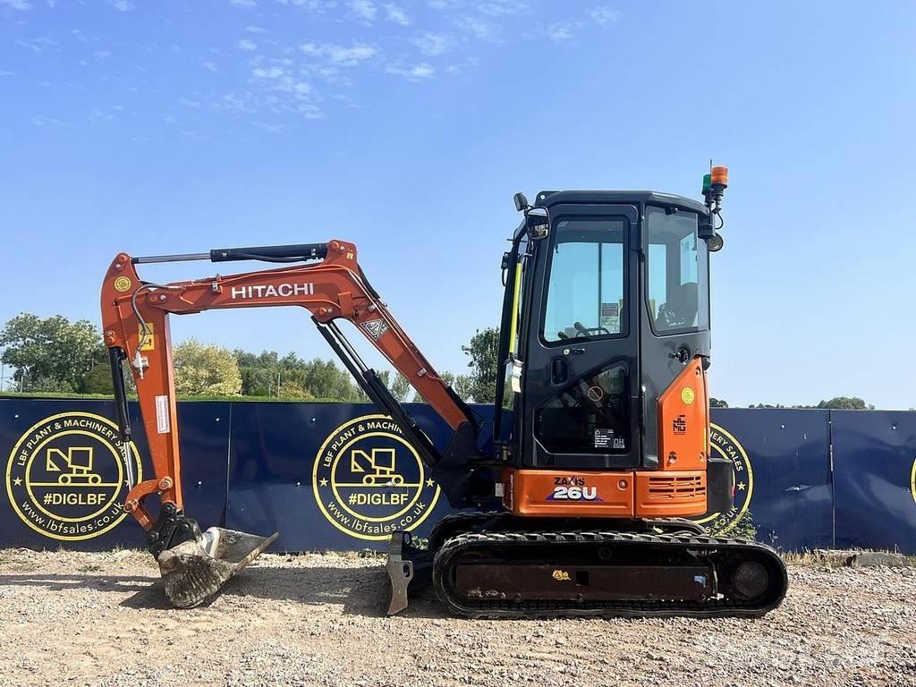 Hitachi ZX26U Specialgrävmaskiner