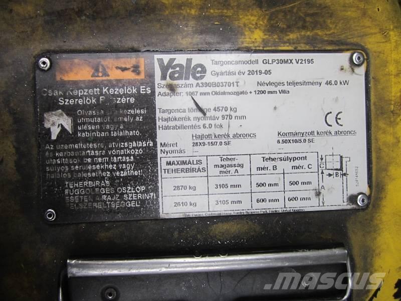 Yale GLP30MX Gasolmotviktstruckar