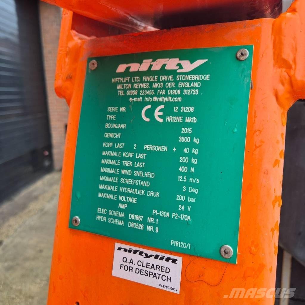 Niftylift HR 12 E Bomliftar
