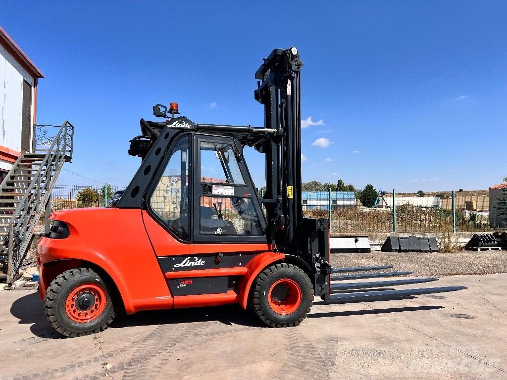 Linde H 80 Dieselmotviktstruckar