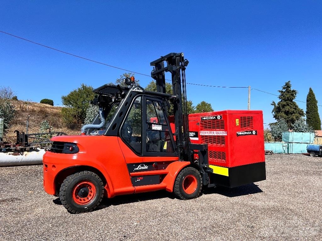 Linde H 80 Dieselmotviktstruckar