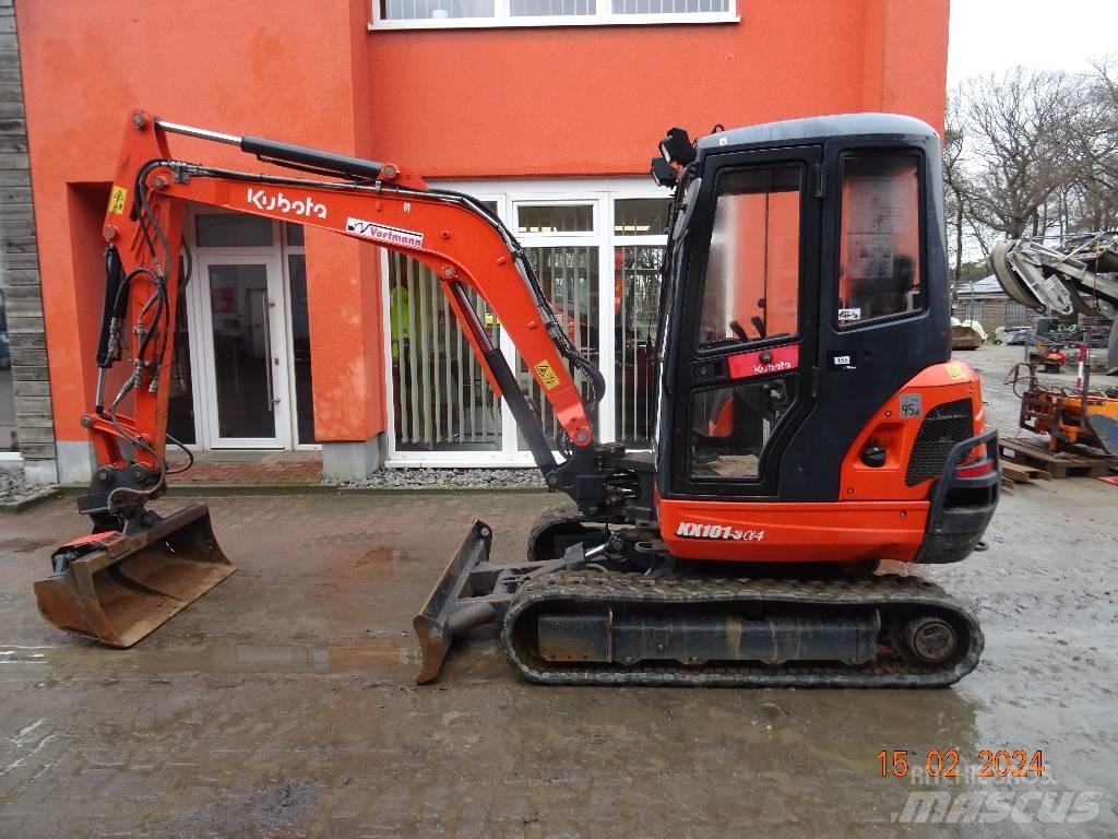 Kubota 101-3 Minigrävare < 7t