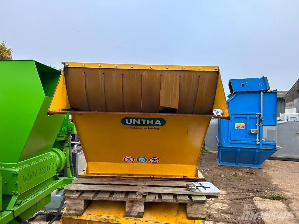 Untha RS50 Feed Hood Motorer och växellådor