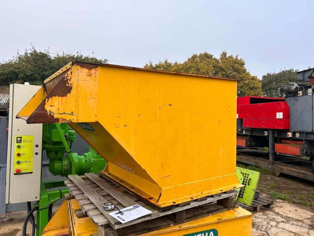 Untha RS50 Feed Hood Motorer och växellådor