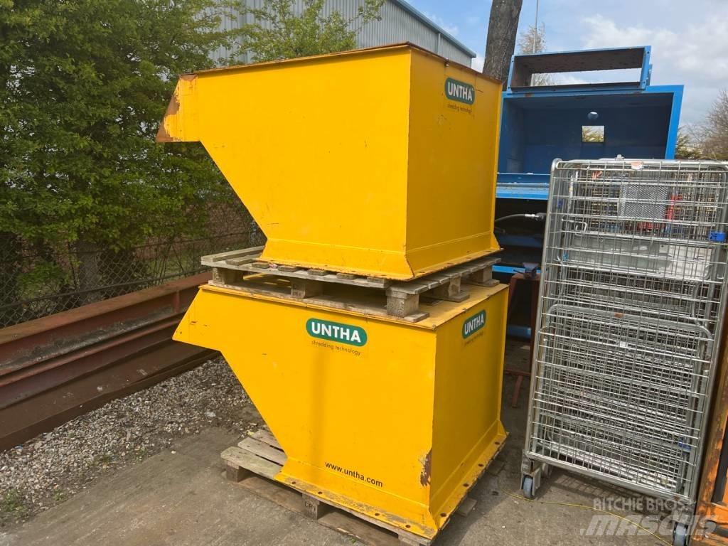 Untha RS50 Feed Hood Motorer och växellådor
