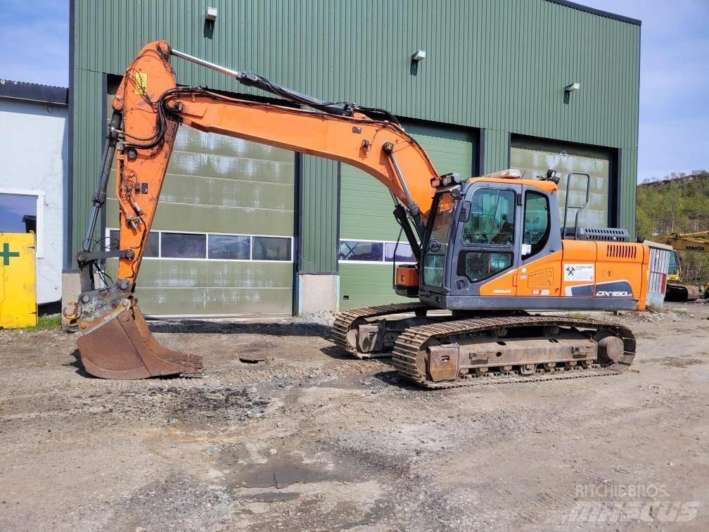 Doosan DX 180 LC Bandgrävare
