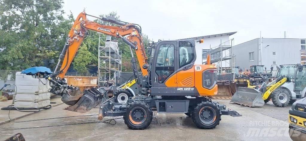 Doosan DX 100 W-7 Hjulgrävare