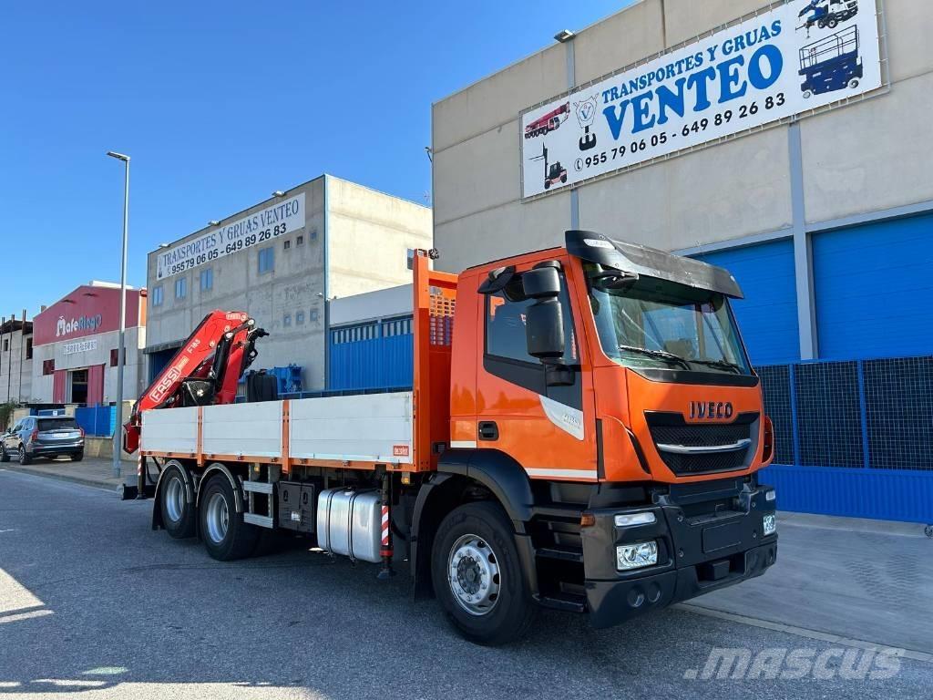 Iveco Stralis 420 Kranbilar