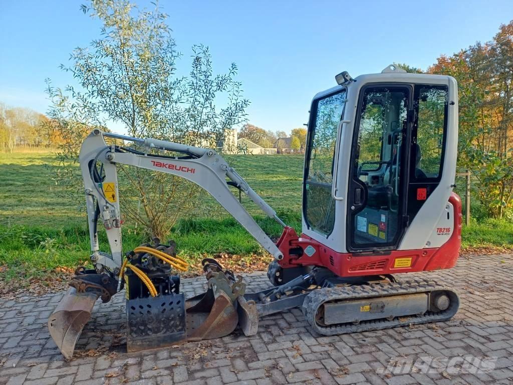 Takeuchi TB 216 Minigrävare < 7t