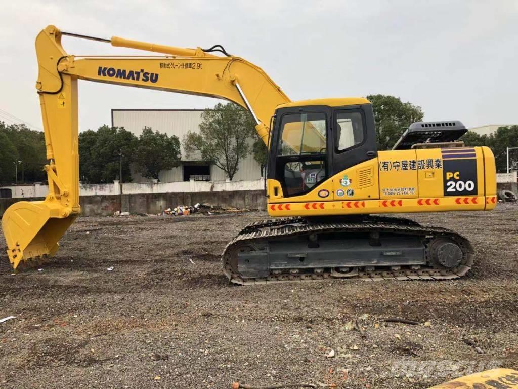 Komatsu pc200-7 Bandgrävare