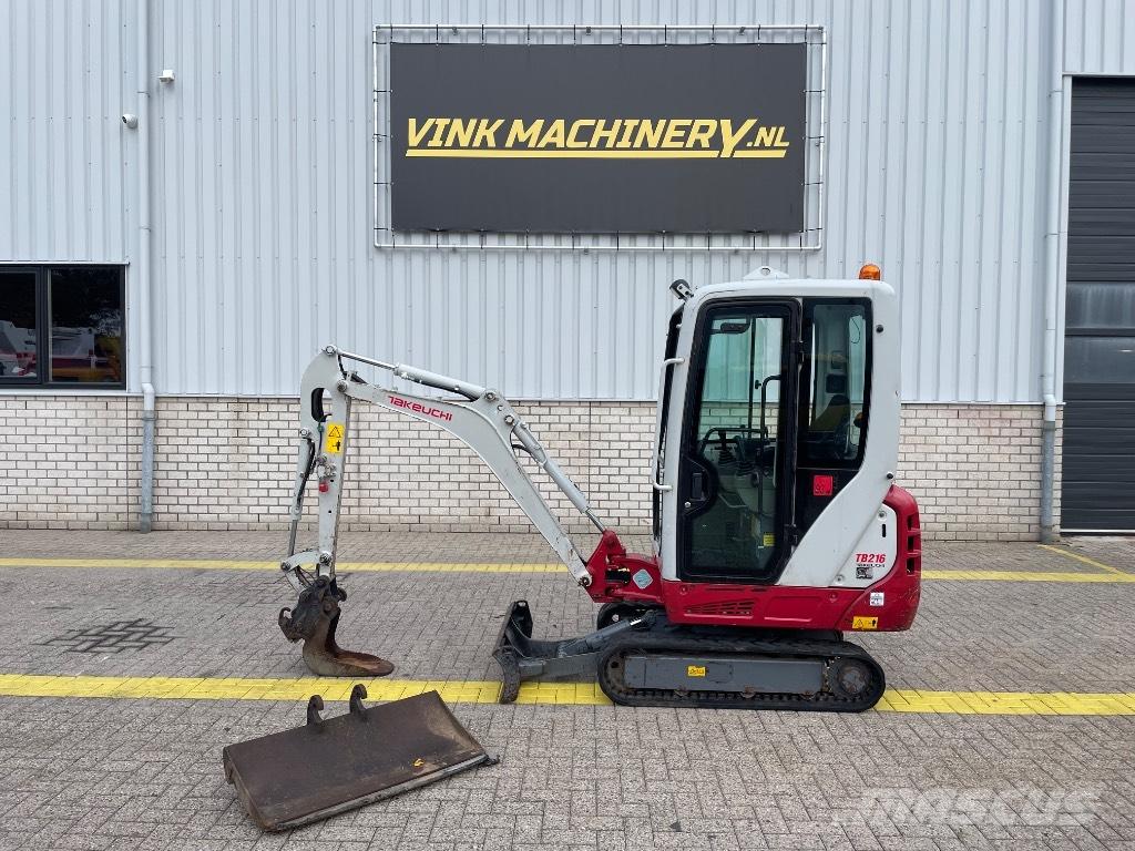 Takeuchi TB 216 Minigrävare < 7t