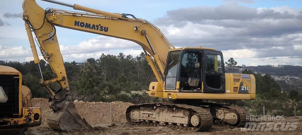 Komatsu PC 210-8 Bandgrävare