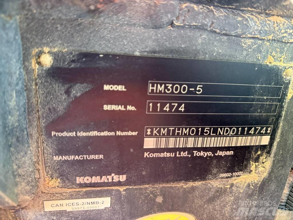 Komatsu HM300-5 Midjestyrd dumper