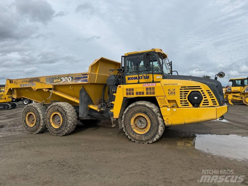 Komatsu HM300-5 Midjestyrd dumper