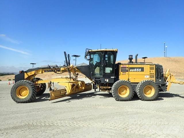 Komatsu GD655-7 Väghyvlar