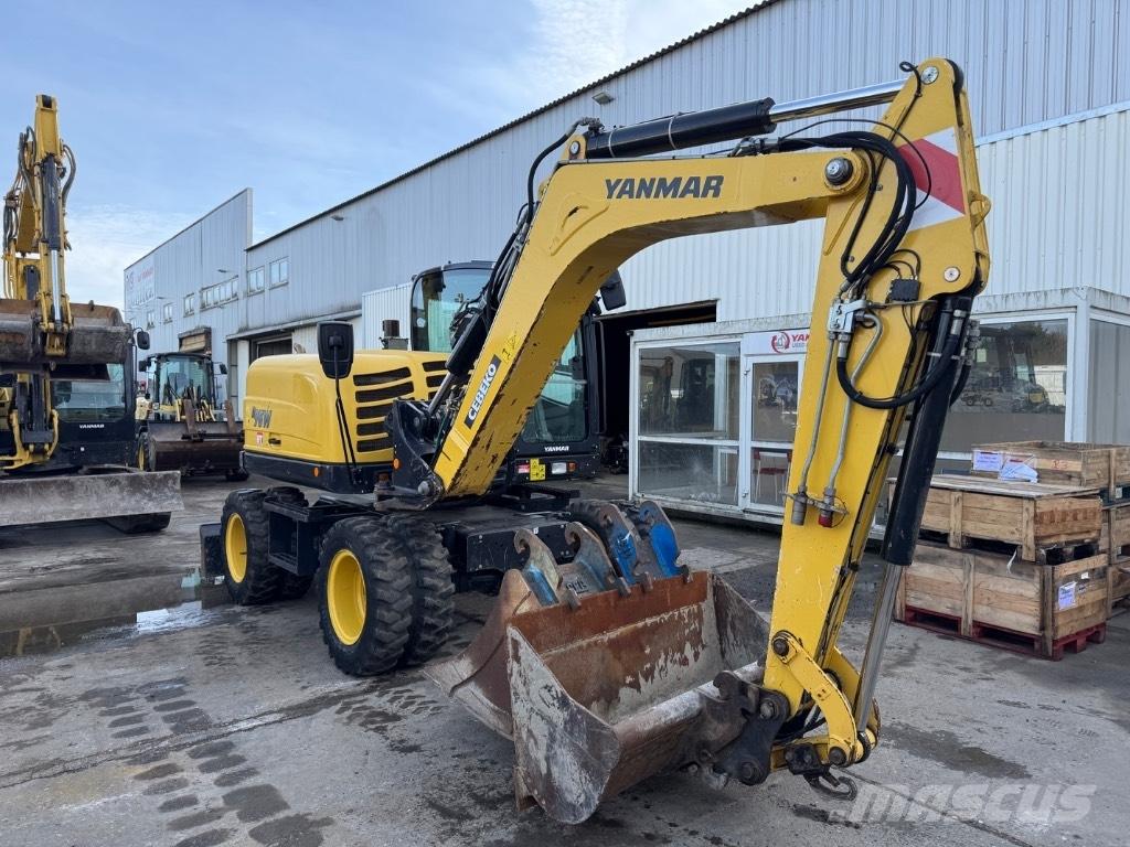 Yanmar B95W (40810) Hjulgrävare