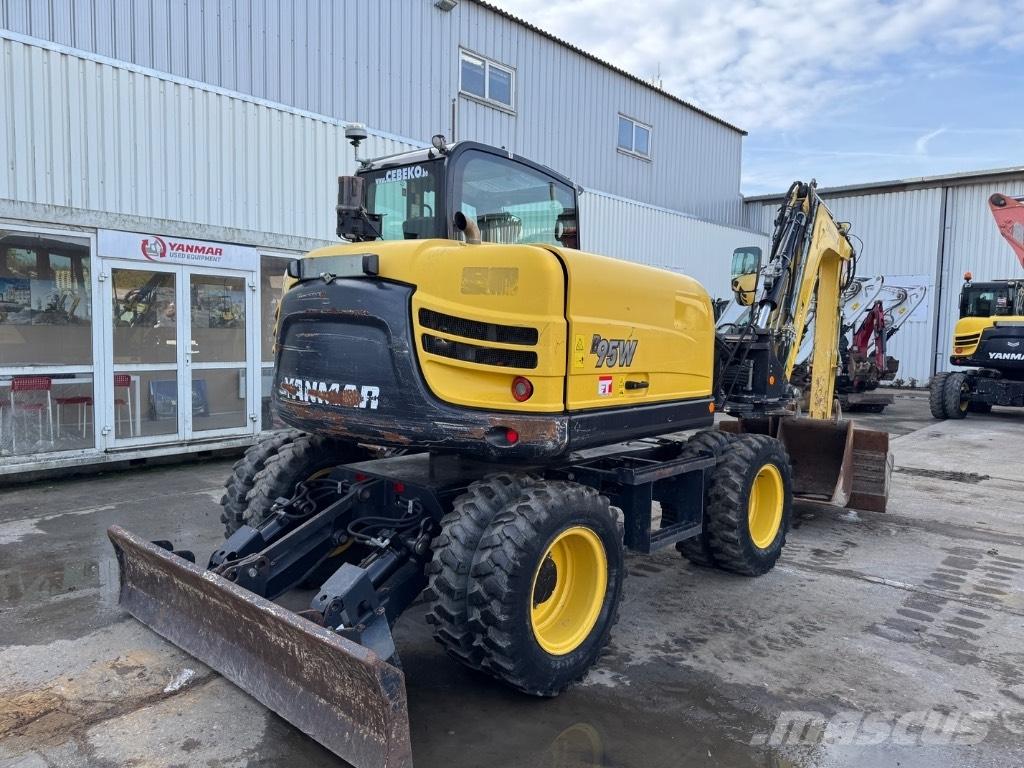Yanmar B95W (40810) Hjulgrävare