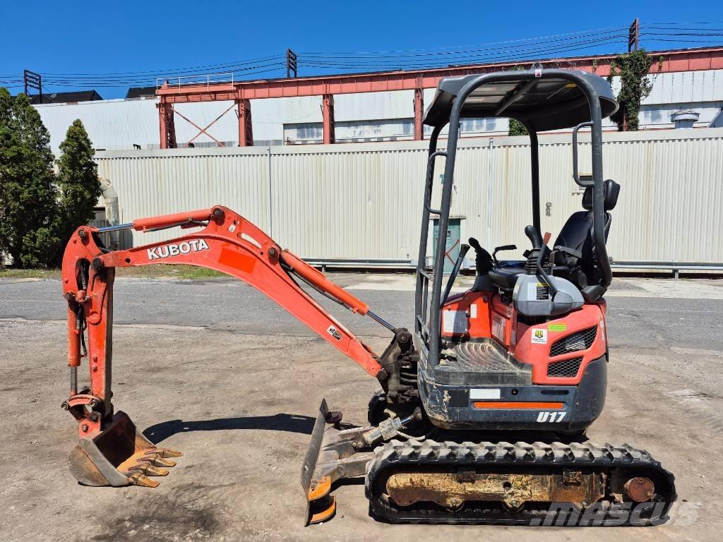 Kubota U 17 Minigrävare < 7t