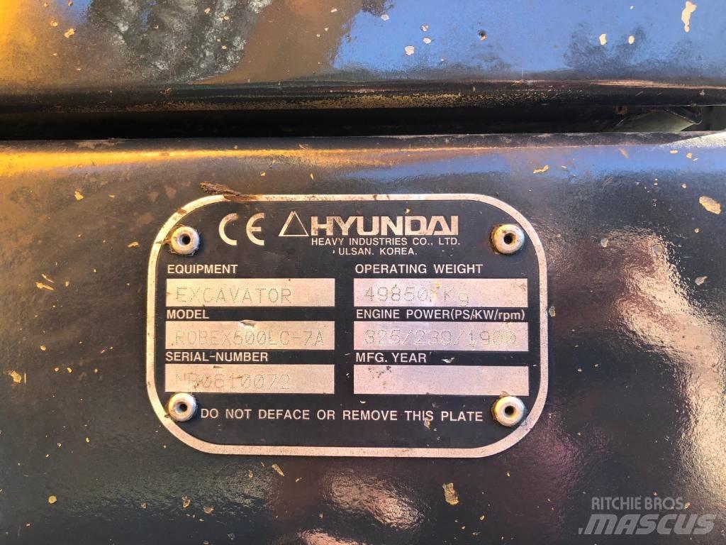Hyundai R500LC-7A Bandgrävare