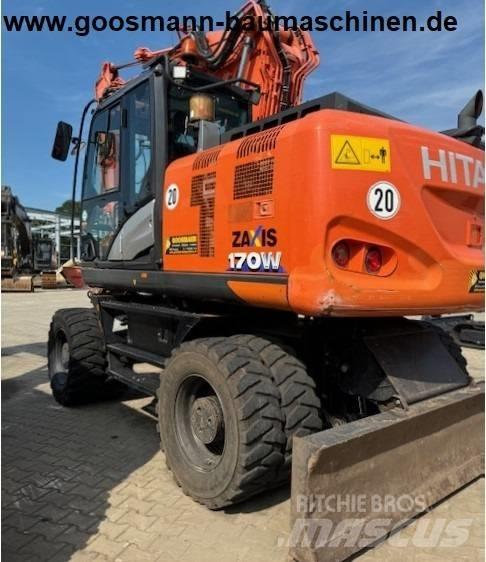 Hitachi ZX 170 W-6 Hjulgrävare