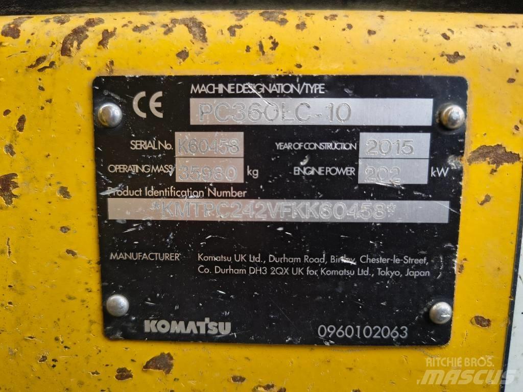 Komatsu PC 360 LC-10 Bandgrävare