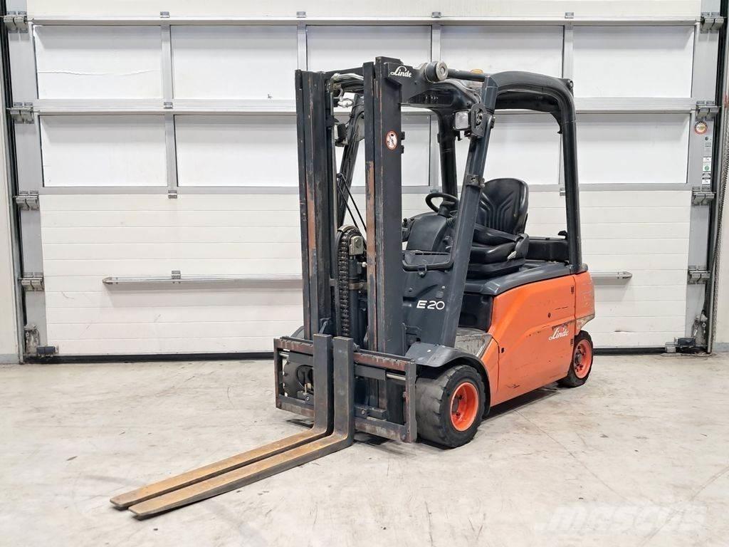 Linde E20PL-01 Elmotviktstruckar