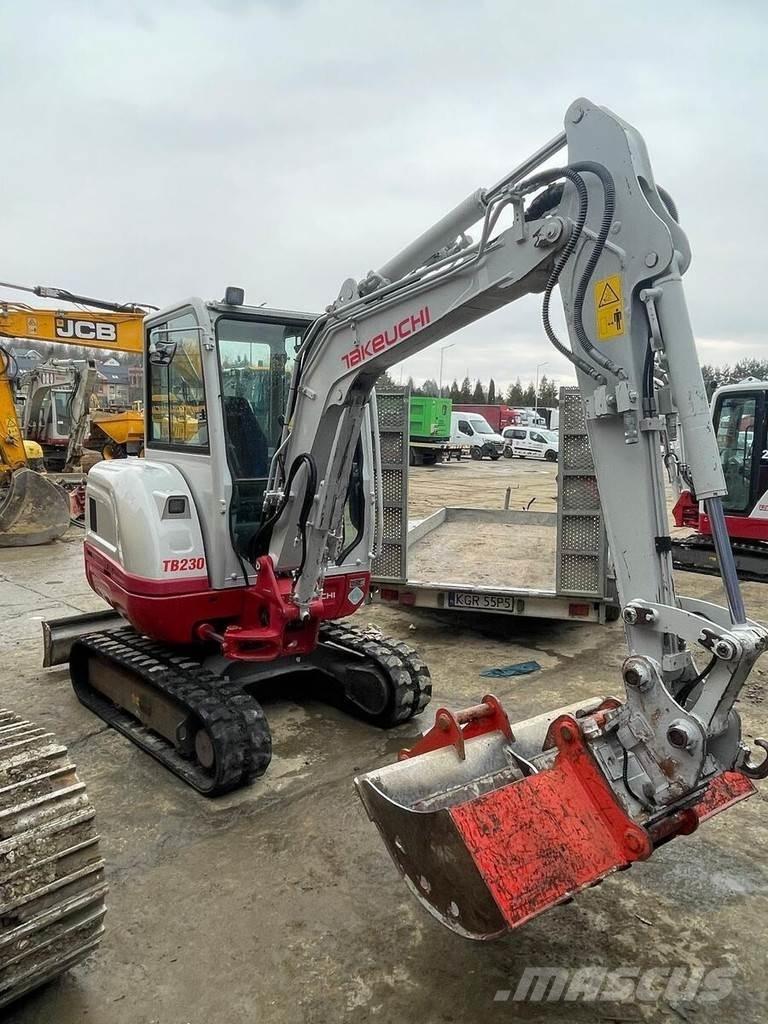 Takeuchi TB230 V3 Minigrävare < 7t