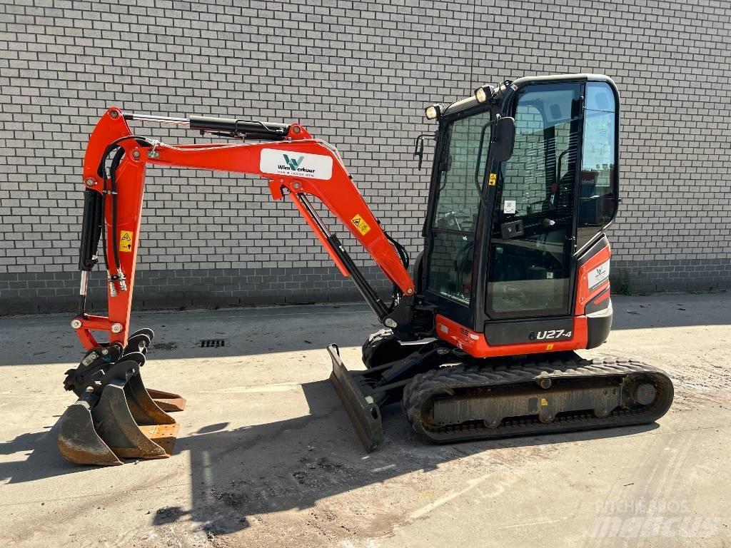 Kubota U 27-4 Minigrävare < 7t