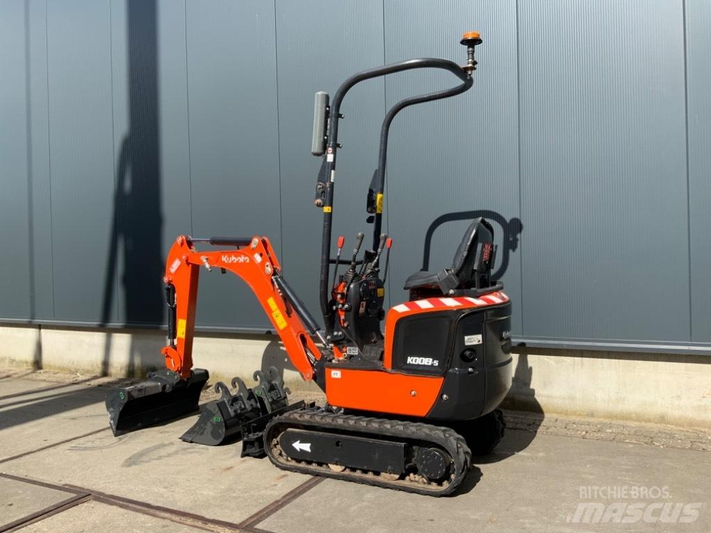 Kubota K008-5 Minigrävare < 7t
