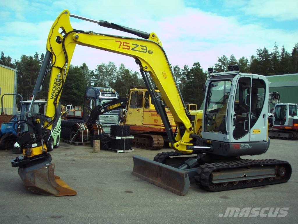 Wacker Neuson 75 Z3 Midigrävmaskiner 7t - 12t