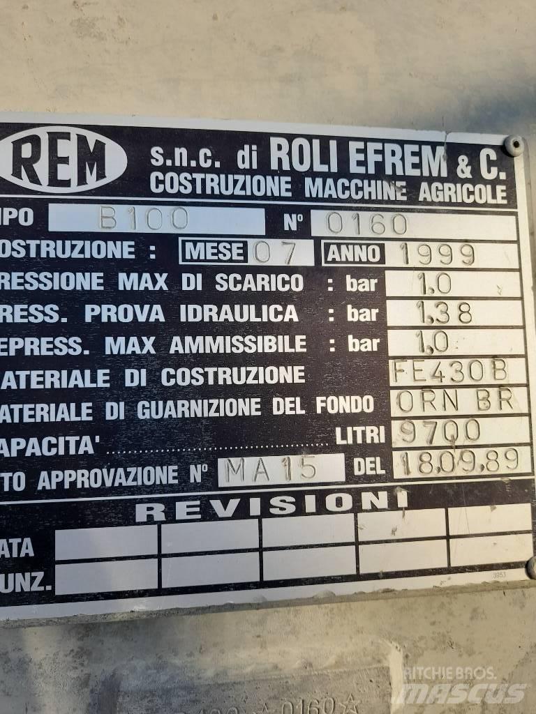 REM RB100 Flytgödselspridare