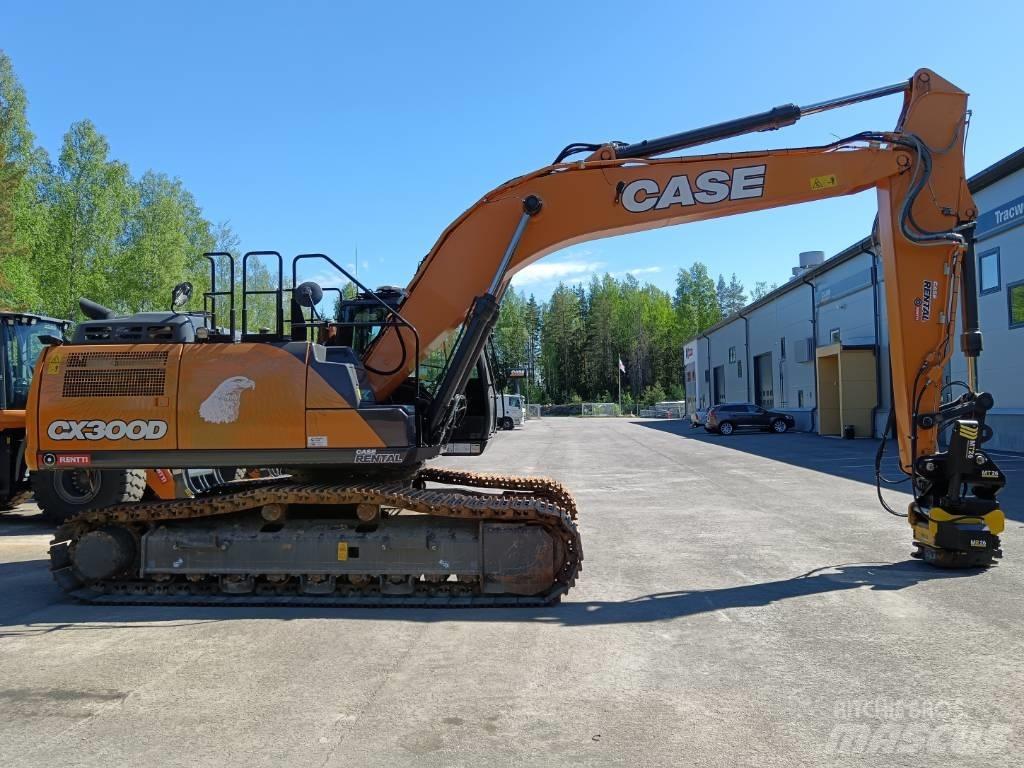 CASE CX 300 D Bandgrävare