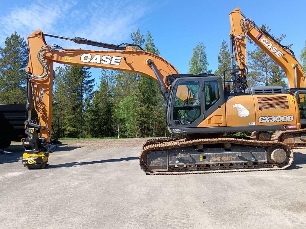 CASE CX 300 D Bandgrävare