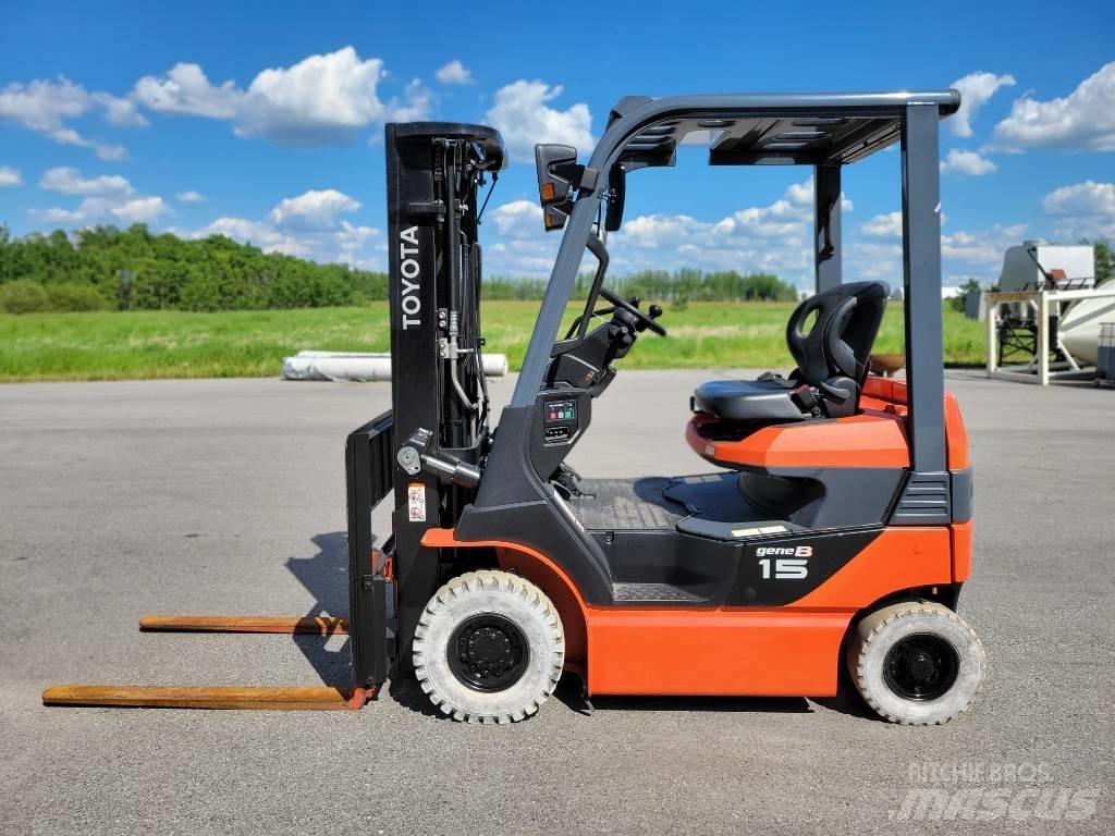 Toyota 8 FB 15 Elmotviktstruckar