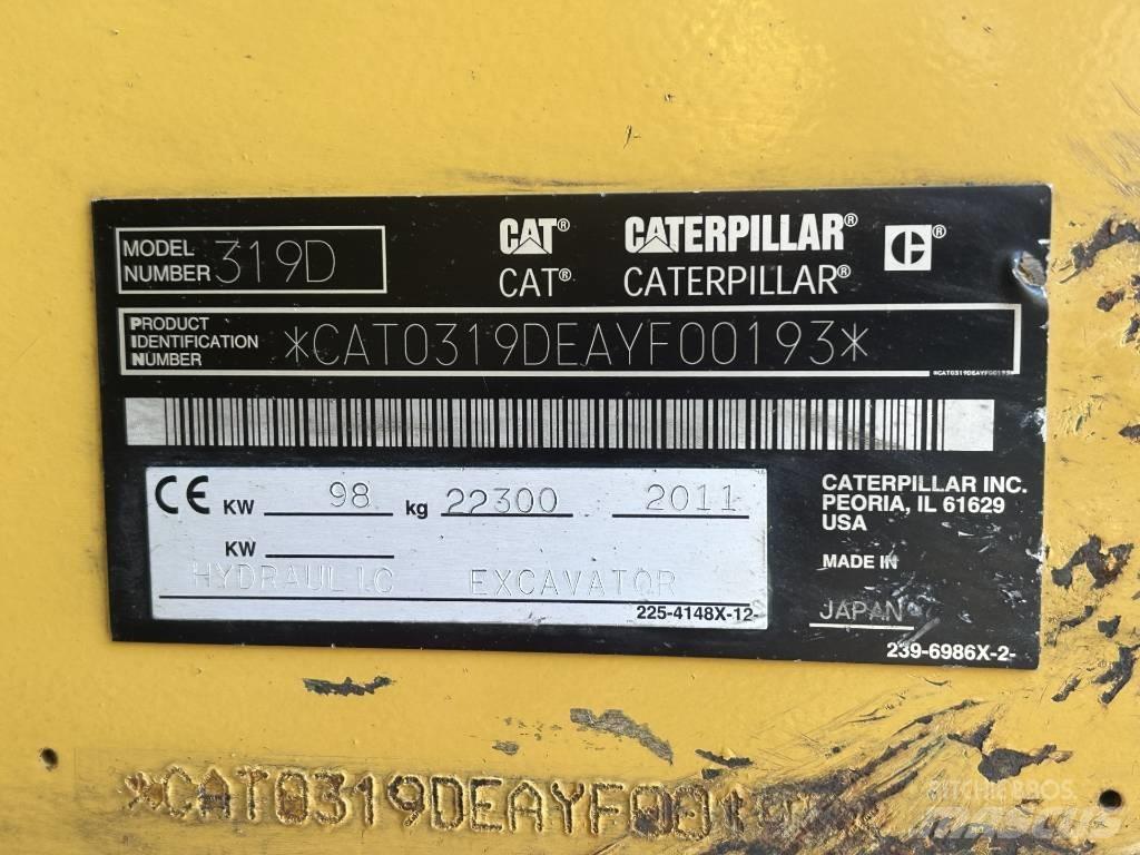 CAT 319 D L Bandgrävare