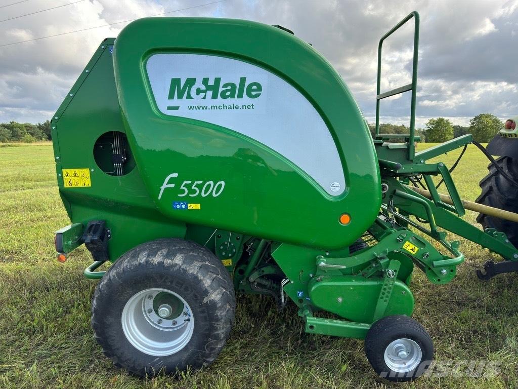 McHale F 5500 Rundbalspressar
