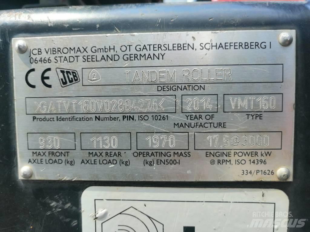 JCB Vibromax vmt 160 Tvåvalsvältar