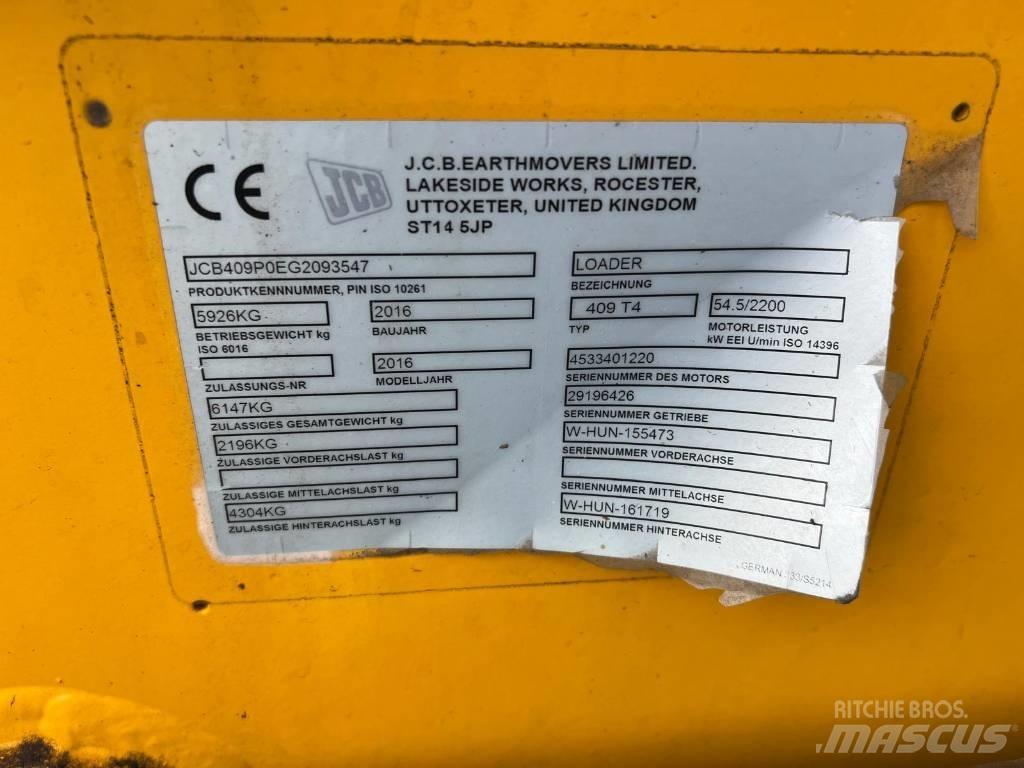 JCB 409 Agri shovel Hjullastare