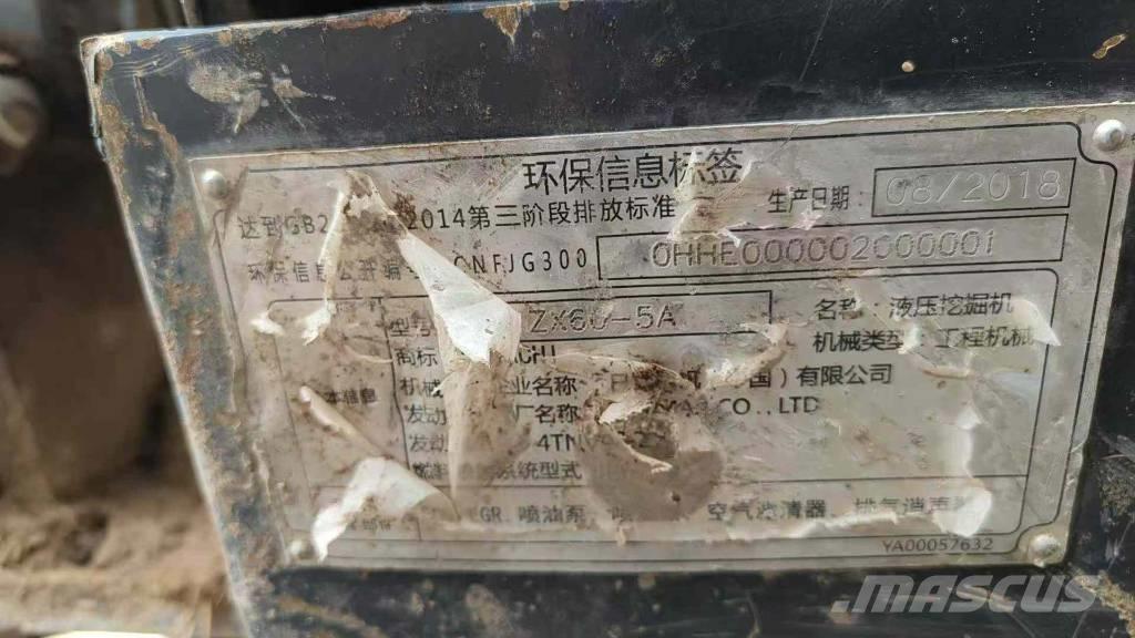 Hitachi Zaxis 60 Bandgrävare