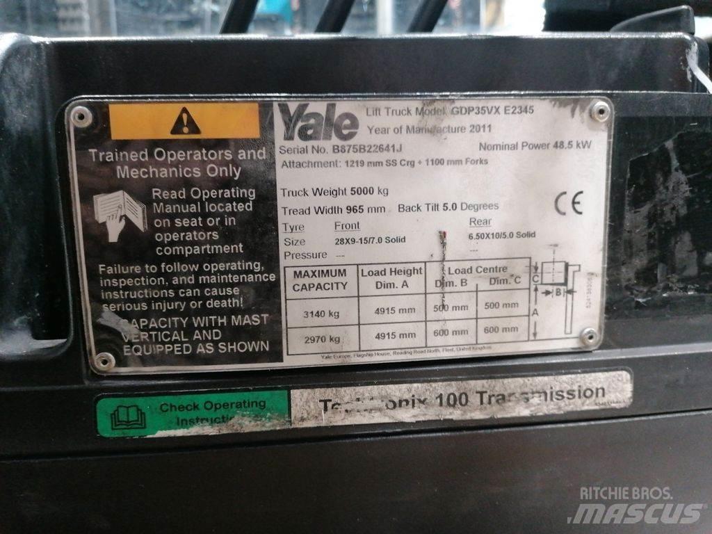 Yale GDP35VX Dieselmotviktstruckar