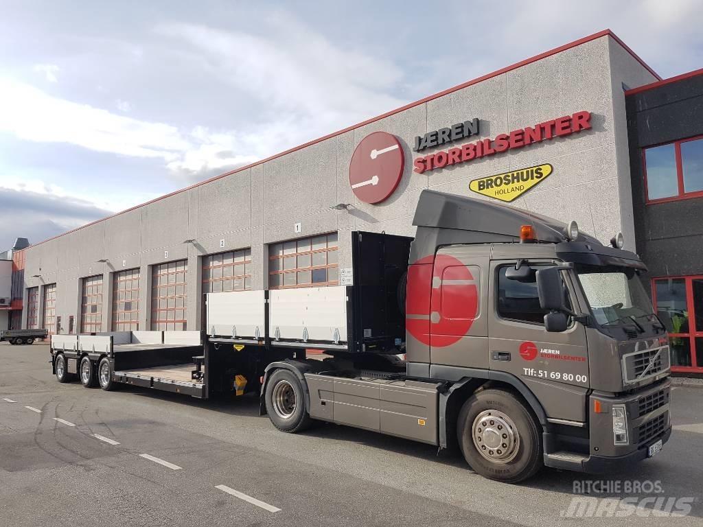Broshuis Brønn Låg lastande semi trailer