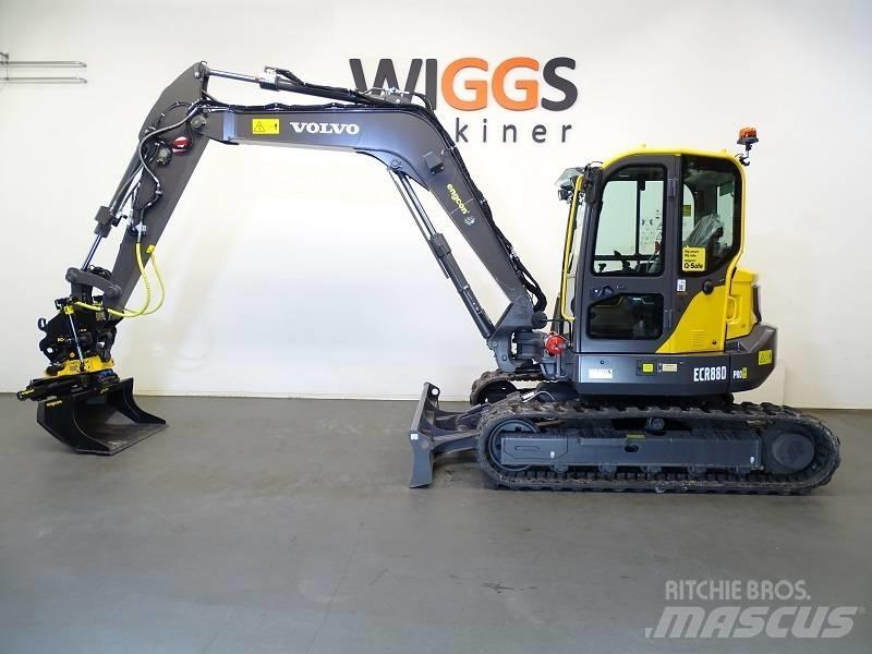 Volvo ECR 88 D Midigrävmaskiner 7t - 12t