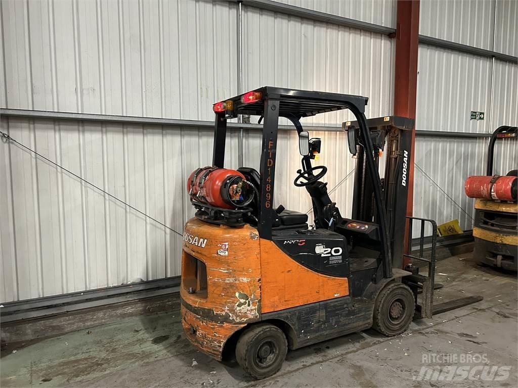 Doosan G20SC-5 Gasolmotviktstruckar