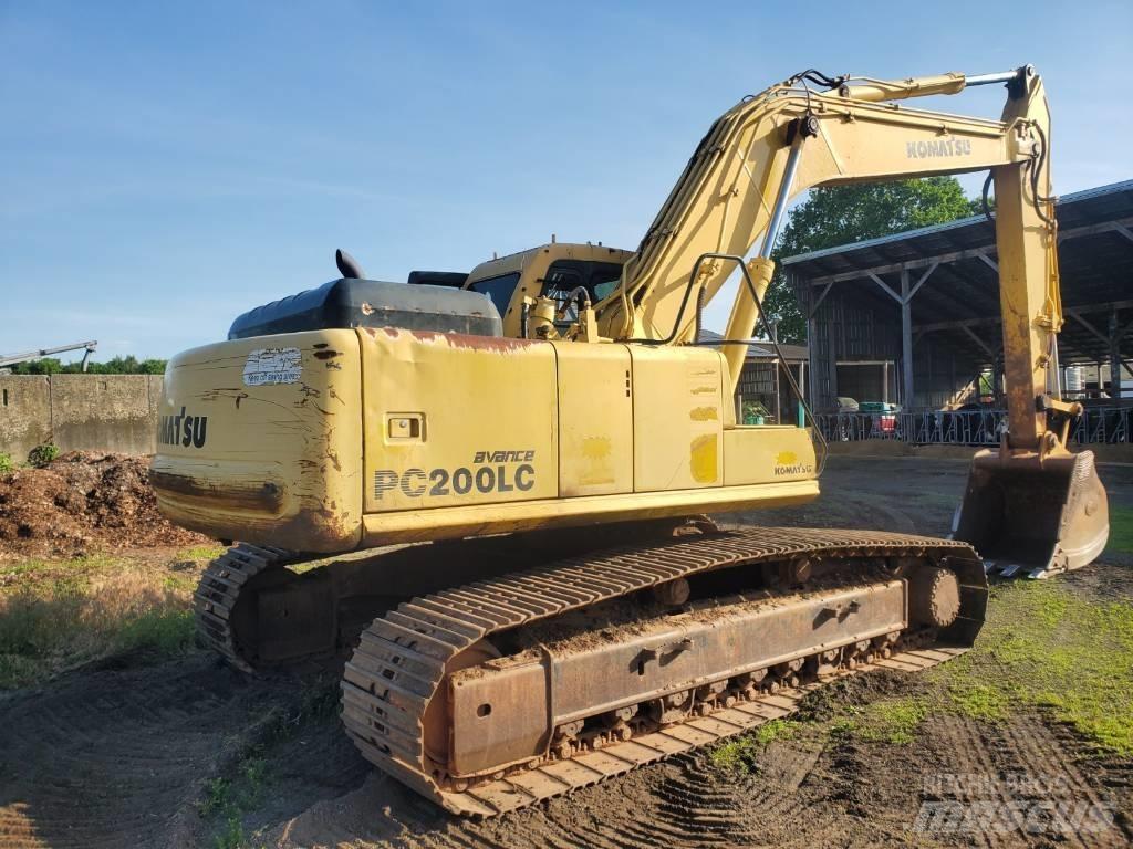 Komatsu PC200LC-6LE Bandgrävare