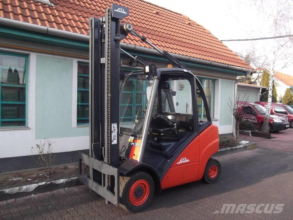 Linde H 35 D V-2917 Dieselmotviktstruckar