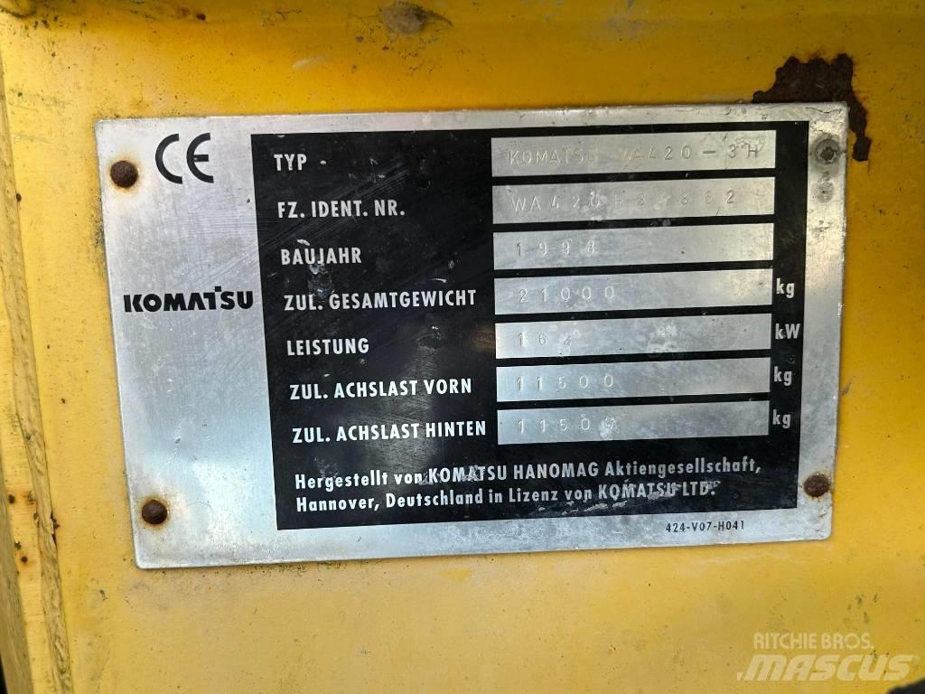 Komatsu WA 420 Hjullastare