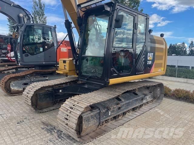 CAT 318FL Bandgrävare
